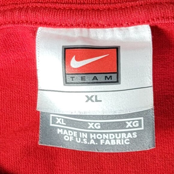 Nike Boston Red Sox MLB Baseball 2 Sided Crew Neck Tee - XL - Picture 5 of 5